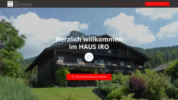 Website Screenshot: Concepts & Coaching - Salzkammergut, Fuschl am See, Salzburg. Haus Iro Privatpension, Privatzimmer - Date: 2023-06-14 10:40:55