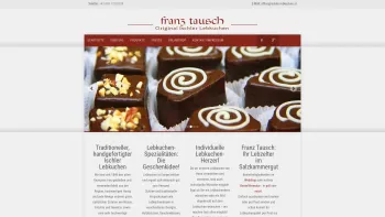 Website Screenshot: Franz Tausch Ischler Lebkuchen GmbH - Ischler Lebkuchen - Franz Tausch - Date: 2023-06-14 10:40:55
