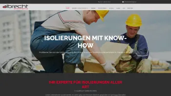 Website Screenshot: Hermann Albrecht Gesellschaft H. Albrecht www.isolierungen.at - Dämmung & Isolierung | H. Albrecht GmbH in Wien - Date: 2023-06-23 12:04:06