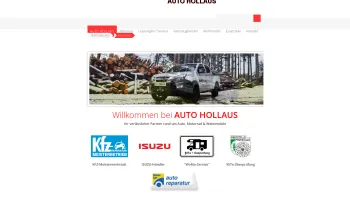 Website Screenshot: Auto ISUZU Hollaus - AutoHollaus - AUTO HOLLAUS - Date: 2023-06-14 10:40:58