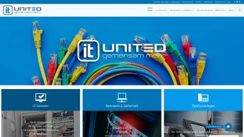 Website Screenshot: IT United, IT-Support / Netzwerktechnik, 1180 Wien - IT Beratung & Support, Netzwerktechnik / Sicherheit - IT United, Wien - Date: 2023-06-26 10:26:27