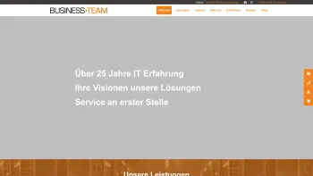 Website Screenshot: Oliver Huber itdienstleistung - Startseite - Business Team Huber KG - Date: 2023-06-23 12:04:09
