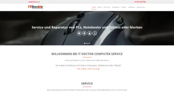 Website Screenshot: IT Doctor - IT Doctor | Computer Service in Graz und Umgebung - Date: 2023-06-14 10:38:18