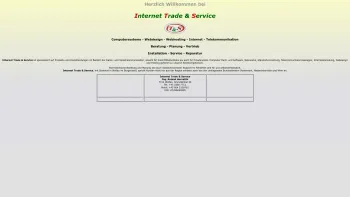 Website Screenshot: IT&S Web Design Computer Ing Roland Internet Trade&Service ITS TopBusiness - Internet - Trade & Service IT'S TopBusiness - Date: 2023-06-14 10:40:58