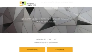 Website Screenshot: IT SOLUTIONS & webspider GmbH - IT-Solutions – MANAGEMENT CONSULTING SECURITY PROFESSIONAL SERVICES - Date: 2023-06-23 12:04:11