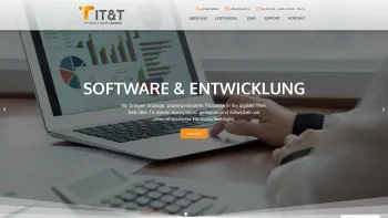 Website Screenshot: it+t it&t hp ibm computer notebook server netzwerk switch adsl router - it&t GmbH - Weblösungen, Softwarelösungen, Cloudlösungen - Date: 2023-06-15 16:02:34