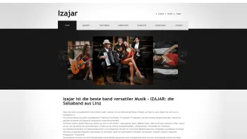 Website Screenshot: Izajar Band - Izajar Band - Latin Musik - International Musik - Unterhaltungsmusik - Hochzeitsband - Date: 2023-06-14 10:38:24
