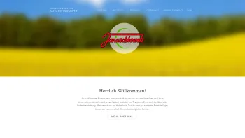 Website Screenshot: Januschkowetz GmbH - Startseite - Landmaschinencenter Januschkowetz - Date: 2023-06-23 12:04:14