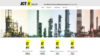 Website Screenshot: JCT Analysentechnik - JCT – Air Water Process Measurements You can trust - Date: 2023-06-23 12:04:17