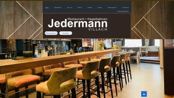 Website Screenshot: Cafe-Restaurant Jedermann - Kegelbahnen | Cafe Restaurant Jedermann | Kärnten - Date: 2023-06-23 12:04:17