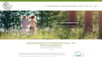 Website Screenshot: Naturpädagogik & Elementarpädagogik Ausbildungen jobs mit herz, Wien - Naturpädagogik & Elementarpädagogik Ausbildungen - jobsmitherz - Date: 2023-06-26 10:26:27