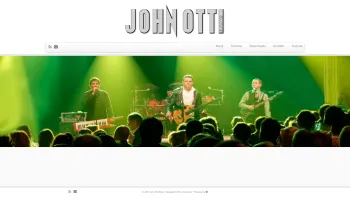 Website Screenshot: Johannes Wir arbeiten mit Hochdruck an der neuender JohnOttiBand - John Otti Band - Date: 2023-06-23 12:04:20