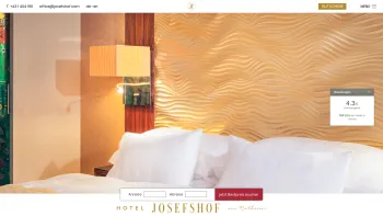 Website Screenshot: Mercure Josefshof Wien**** - 4-Sterne Hotel Josefshof am Rathaus in der Wiener Innenstadt - Date: 2023-06-23 12:04:22