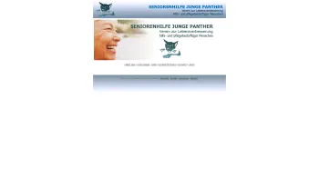 Website Screenshot: Seniorenhilfe Junge Panther - Seniorenhilfe Junge Panther | Betreuung, Hilfe, Unterstützung - Date: 2023-06-23 12:04:23