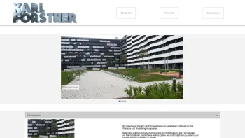 Website Screenshot: Karl Forstner Warenhandel Handelsagentur - Karl Forstner - Date: 2023-06-23 12:04:25