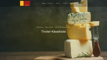 Website Screenshot: Tiroler Käsekiste - Tiroler Käsekiste - Date: 2023-06-15 16:02:34