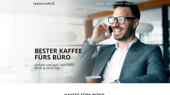 Website Screenshot: Nuovo Caffe R. Peter GmbH - Home - Nuovo Caffè - Date: 2023-06-15 16:02:34