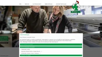 Website Screenshot: Josef Kainer GmbH - Kainer | Möbeltischler & Möbeldesign | Holzplatten-Zuschnitt - Date: 2023-06-15 16:02:34