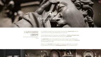 Website Screenshot: Die KAISERGRUFT - Capuchin Crypt Vienna | The burial place of the Habsburg emperors - Date: 2023-06-23 12:04:31
