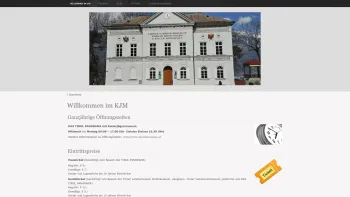 Website Screenshot: KJM KAISERJÄGERMUSEUM INNSBRUCK BERGISEL TIROL - Willkommen im KJM - kaiserjaegermuseum.org - Date: 2023-06-23 12:04:31