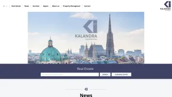 Website Screenshot: Immobilien Kalandra - Kalandra Immobilien - Date: 2023-06-23 12:04:31