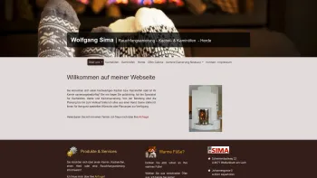Website Screenshot: Wolfgang Sima Kachelöfen, Kaminöfen, Herde, Rauchfangsanierung & Handel - Über uns | Wolfgang Sima - Date: 2023-06-23 12:04:31