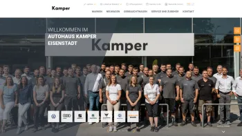 Website Screenshot: Autohaus Kamper KFZ-HandelgesmbH - Kamper Eisenstadt - Date: 2023-06-23 12:04:34