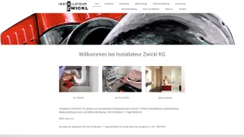 Website Screenshot: Installateur Andreas Zwickl - Installateur Zwickl - 24 Stunden Notdienst - Badidee.at - Installateur Zwickl - Date: 2023-06-14 16:36:36