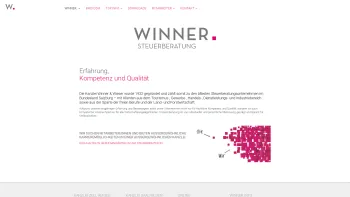 Website Screenshot: WINNER&WIESER STEUERBERATUNG - WINNER. STEUERBERATUNG - WINNER. - Date: 2023-06-14 10:41:06