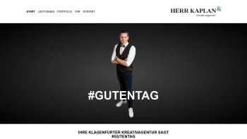 Website Screenshot: Herr Kaplan & Frau Weiss Kreativagentur - Kreativagentur Herr Kaplan - Werbeagentur Klagenfurt / Kärnten - Date: 2023-06-23 12:04:34