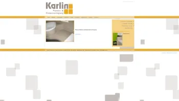 Website Screenshot: Karlin Platten & Fliesenverlegung - Karlin Platten-& Fliesenverlegung in Jagerberg - Date: 2023-06-23 12:04:37