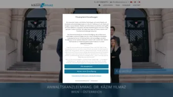 Website Screenshot: Rechtsanwaltskanzlei MMag. Dr. Kazim Yilmaz - Anwaltskanzlei MMag. Dr. Kazim Yilmaz - Date: 2023-06-23 12:04:43