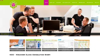Website Screenshot: KCC Krammer Computer Consulting EDV und Organisationsberatung - KCC - Krammer Clinic Consulting GmbH - Date: 2023-06-23 12:04:43