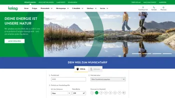 Website Screenshot: KELAG-Kärntner Elektrizitäts-Aktiengesellschaft - Privatkunden | Kelag - Date: 2023-06-14 16:36:39