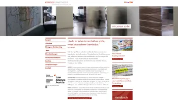 Website Screenshot: KERRES | PARTNERS - Startseite | KERRES | PARTNERS - Eine der führenden Rechtsanwaltskanzleien Österreichs. - Date: 2023-06-15 16:02:34