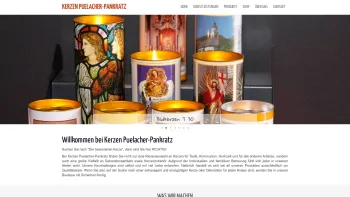 Website Screenshot: Brigitte Puelacher Kerzen Puelacher - Home » Kerzen Puelacher-Pankratz - Date: 2023-06-15 16:02:34
