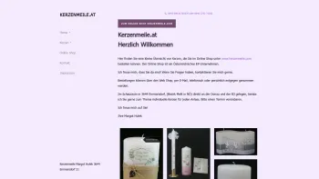 Website Screenshot: Margot Hulek KERZENMEILE - Kerzenmeile.at - Date: 2023-06-23 12:04:46