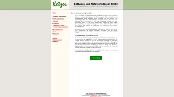 Website Screenshot: Ketzer Software- und Netzwerkdesign GmbH - Ketzer Software- und Netzwerkdesign GmbH - Netzwerke - Date: 2023-06-23 12:04:46