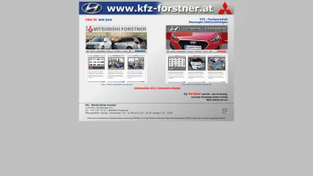 Website Screenshot: Kfz - Fachbetrieb - Günter Forstner - Kfz-Forstner 1130 Wien, Auhofstrasse 151 | Tel.: +43 1 877 45 22 | Telefax: +43 1 877 45 22 22 - Date: 2023-06-23 12:04:46