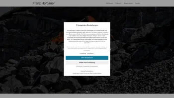 Website Screenshot: Franz u. Günther Hofbauer Gesellschaft KFZ Hofbauer - Franz Hofbauer - Date: 2023-06-14 10:41:09