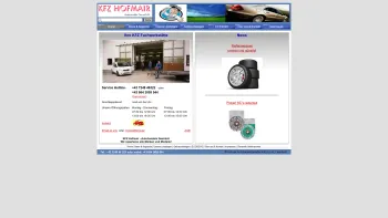 Website Screenshot: KFZ Hofmair Autohandels Ges.m.b.H. - www.KFZ-Hofmair.at - Date: 2023-06-14 10:41:09