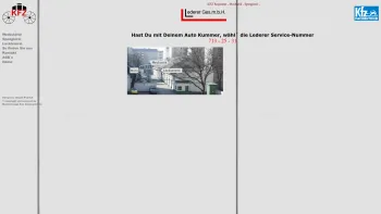 Website Screenshot: A. H. Lederer Ges.m.b.H. - KFZ-Reparatur - A. u. H. LEDERER - Date: 2023-06-14 16:36:42