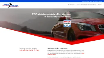 Website Screenshot: Kfz Schillhammer - KFZ Schillhammer | KFZ-Werkstatt in Breitenfurt bei Wien - Date: 2023-06-14 10:41:09