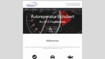 Website Screenshot: Autoreparatur Schubert - Startseite - Autoreperatur Schubert - Date: 2023-06-23 12:04:46