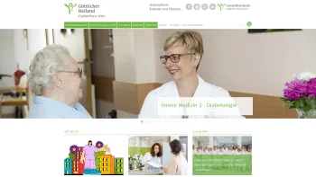 Website Screenshot: Krankenhaus Göttlicher Heiland GmbH - Göttlicher Heiland Krankenhaus Wien - Goettlicher-Heiland - Date: 2023-06-15 16:02:34