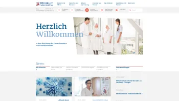 Website Screenshot: Aspöck Gerold Prim. Klinikum Kreuzschwestern Wels - Herzlich Willkommen | Klinikum Wels-Grieskirchen - Date: 2023-06-14 10:41:09