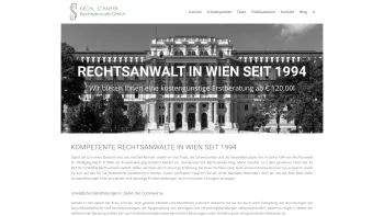 Website Screenshot: Kiechl online - KS KIECHL SCHAFFER Rechtsanwalts Gmbh- Rechtsberatung in Wien - Date: 2023-06-23 12:04:48