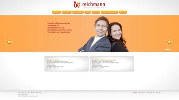 Website Screenshot: Psychologische Praxis für Kinder und Jugendliche - Kinder- und Jugendpsychologe Reichmann - Date: 2023-06-14 10:37:49
