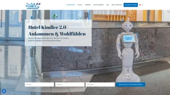 Website Screenshot: Hotel Kindler - Dein Hotel in Leoben - das Hotel Kindler 2.0 im Zentrum der Stadt - Date: 2023-06-23 12:04:51