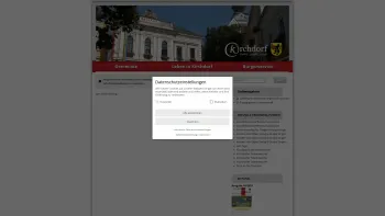 Website Screenshot: Stadtgemeinde Kirchdorf - Kirchdorf an der Krems - GEM2GO WEB - Startseite - Date: 2023-06-14 10:41:12